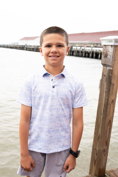 Youth Pink Pony Polo