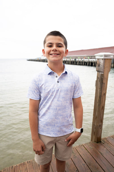 Youth Pink Pony Polo