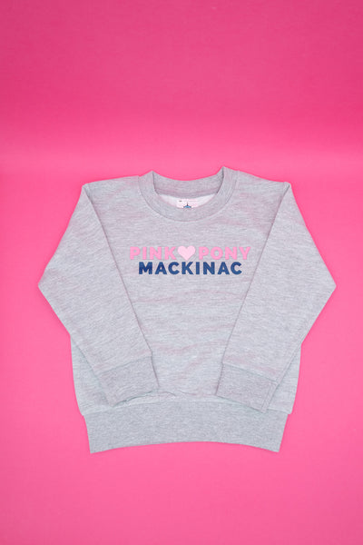 Toddler Printed Crewneck