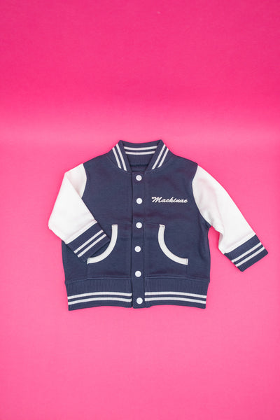 Baby Varsity Jacket with Pony