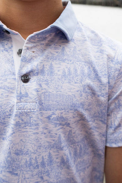 Youth Pink Pony Polo