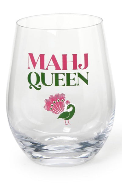 Mahj Queen Stemless Wine