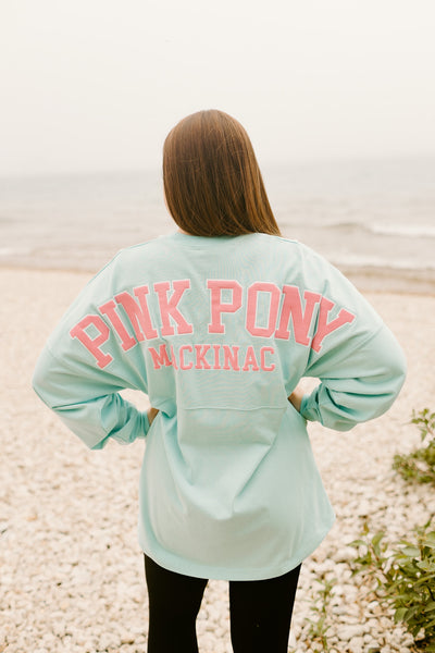 Spirit Sparkle Jersey-Pool Blue