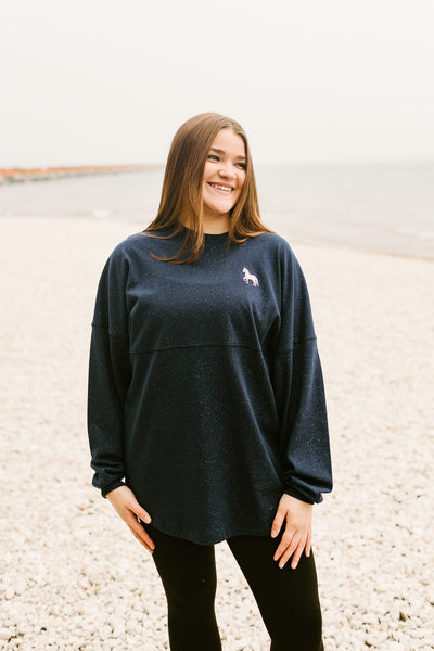 Spirit Sparkle Jersey-Midnight