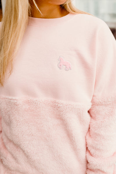 Spirit Cuddle Jersey-Millennial Pink