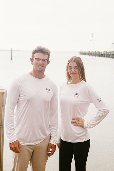 Islander L/S Performance T-Shirt - White