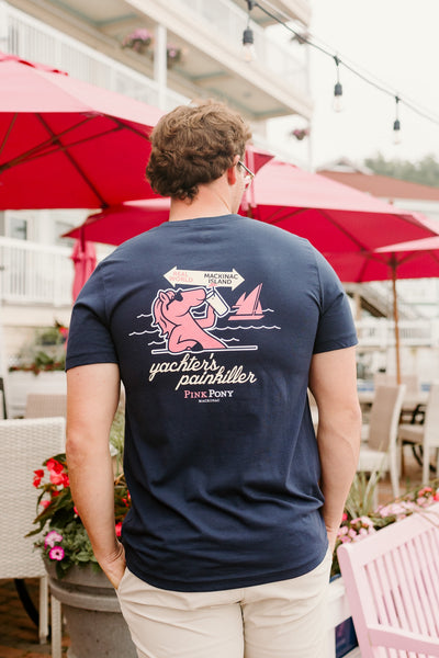 Yachter's Painkiller T-Shirt - Navy