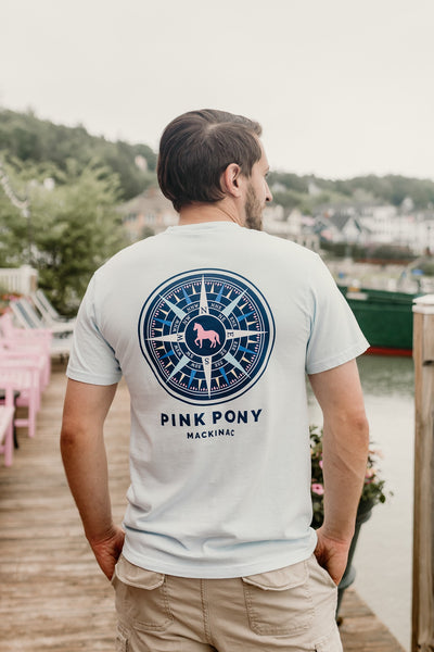 Compass T-Shirt - Lt. Blue