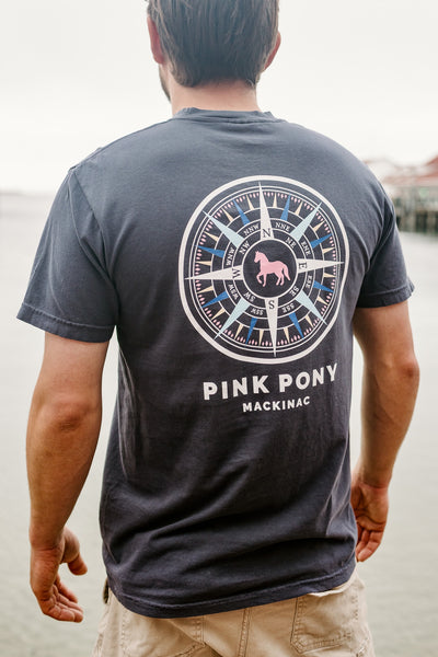 Compass T-Shirt - Navy