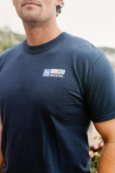Yachts & Yachts of Fun T-Shirt-Navy