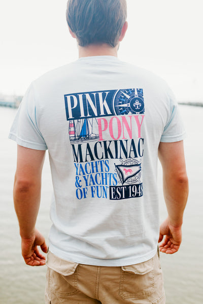 Yachts & Yachts of Fun T-Shirt-Chambray