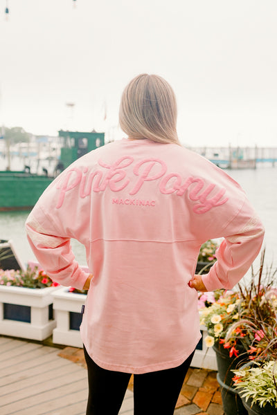 Spirit Lace Sleeve Jersey-Pink Sorbet