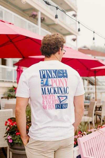 Yachts & Yachts of Fun T-Shirt-White