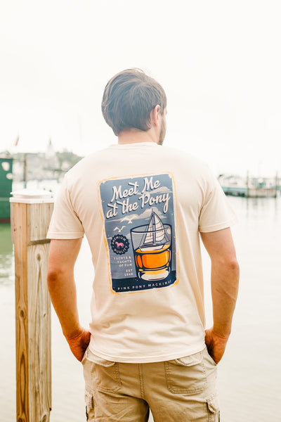 Meet Me at the Pony T-shirt-Ivory