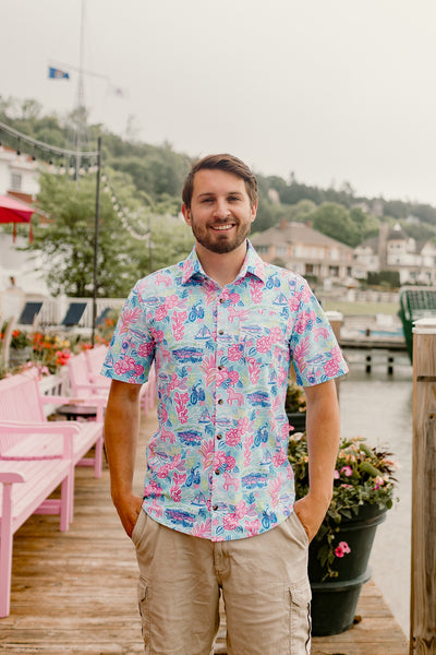 Men's Rum Point Camp Shirt