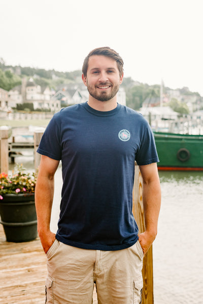 Meet Me at the Pony T-shirt-Navy