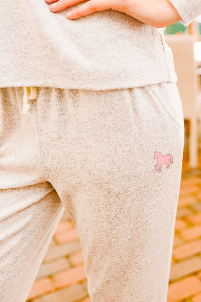 Spirit Luxe Jogger-Cloud Grey