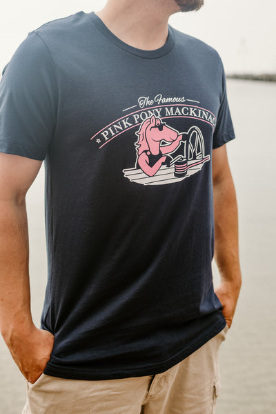 Winch Pony T-Shirt - Navy