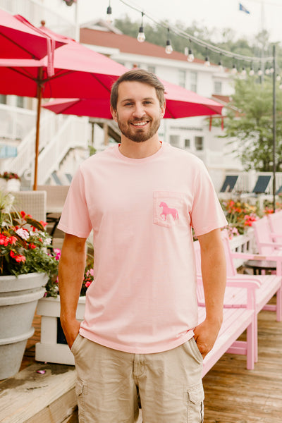 Short Sleeve Custom Harbor Scene
