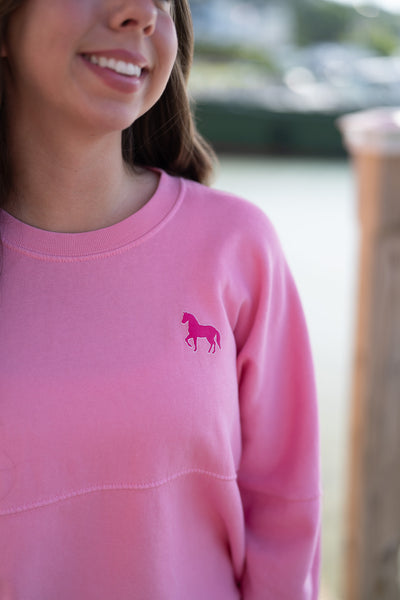 SJ Banded Fleece - French Rose