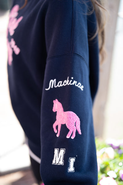 Varsity V-Neck Sweatshirt
