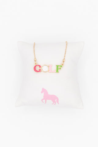 Golf Necklace