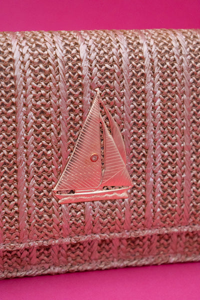 Ruby Gold Clutch