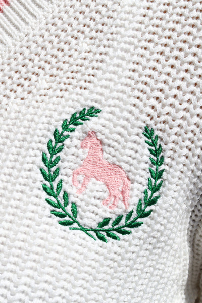 Varsity V-Neck Sweater