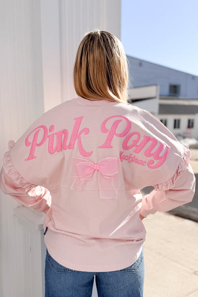 Spirit Ruffle Jersey-Pink Frost