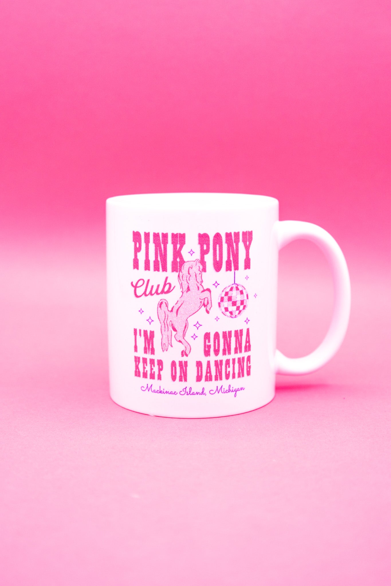 Pink Pony Club Graphic Mug