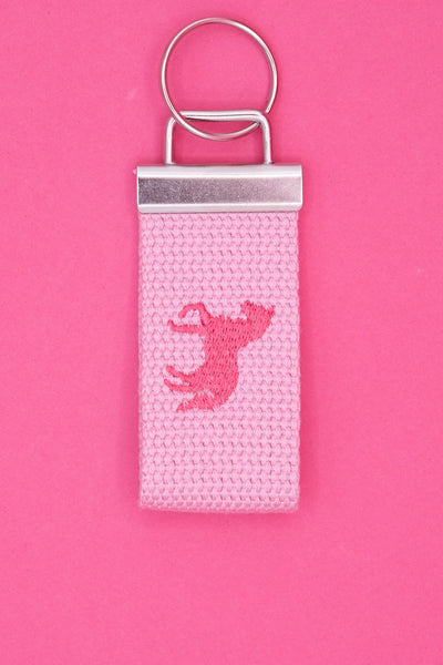 Embroidered Pony Keychain