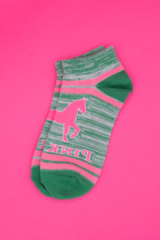 Pink Pony Big Logo Short Sock