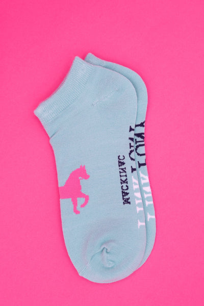 Pink Pony Big Logo Short Sock