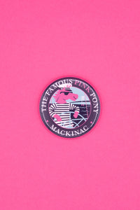 Big Magnet Round Captain Pony