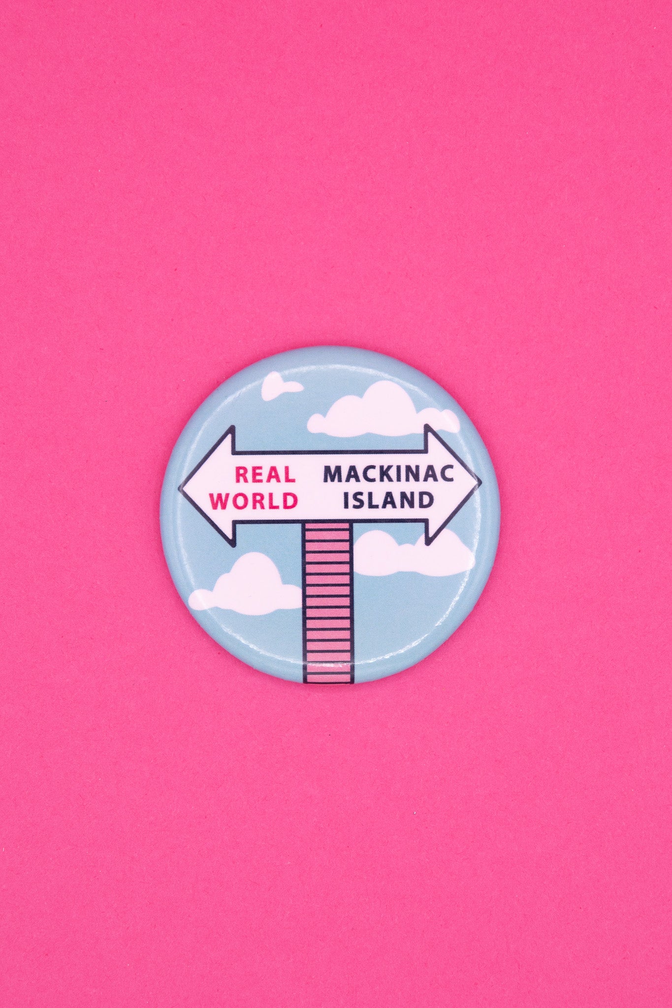 Big Magnet Round Real World