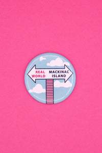 Big Magnet Round Real World