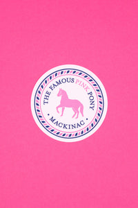 Famous Circle Logo Sticker