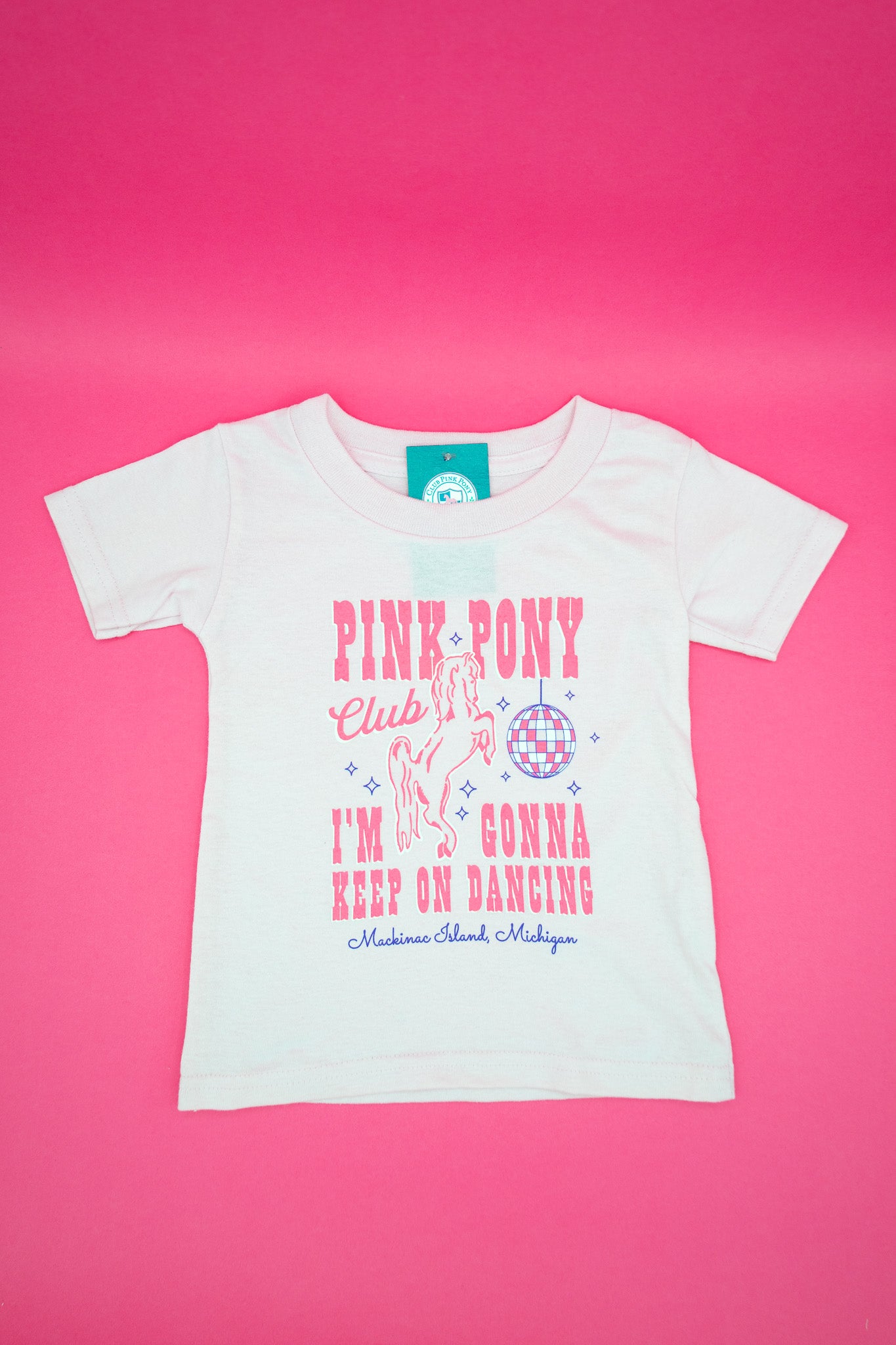 Toddler Pink Pony Club Graphic T-Shirt