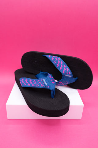 Tidewater Pink Pony Sandal