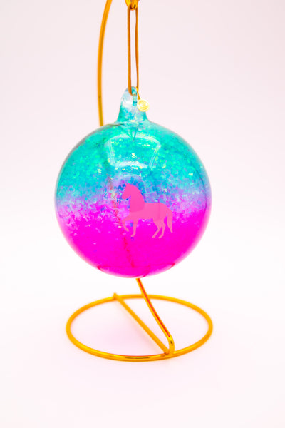 Iridescent Ombre Ornament