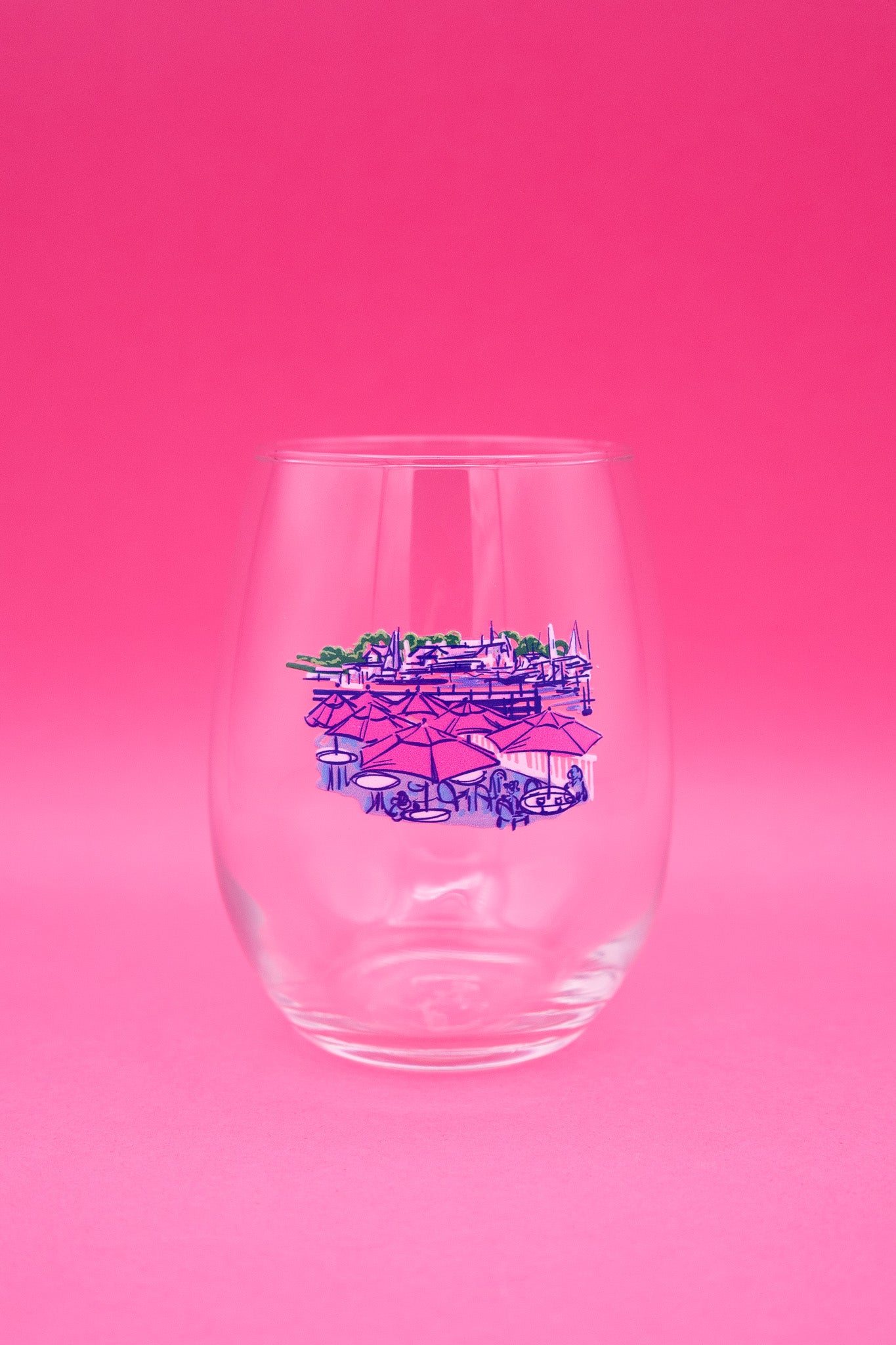 15 oz Stemless Wine Glass