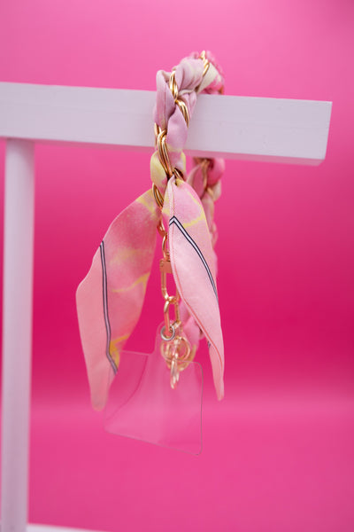 Scarf Phone Strap Keychain