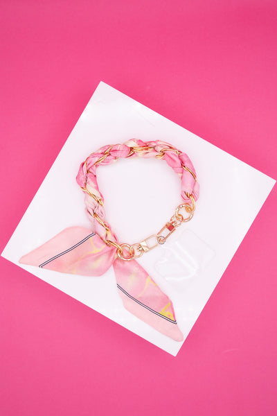 Scarf Phone Strap Keychain