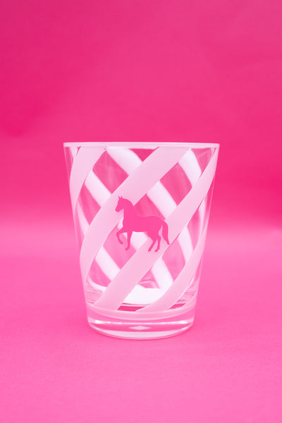 White Stripe Acrylic Tumbler