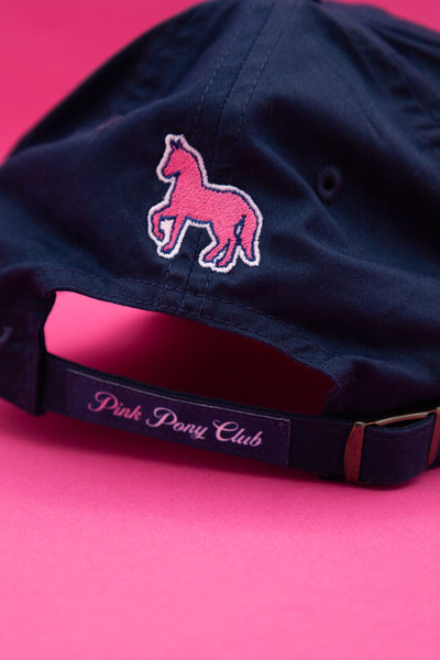 Barely There Wavy Circle Logo Hat