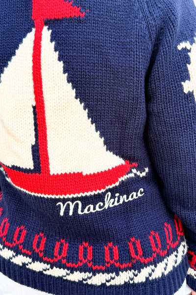 Sailboat MACKINAC Cardigan