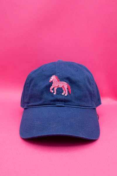 Detailed Pony Mackinac Text Hat