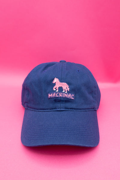 Pink Pony Logo Mackinac Hat