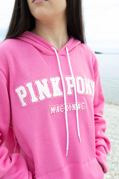 Fleece PPM Patch Hoodie - Charity Pink