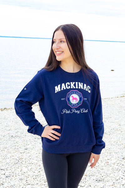 Yvette Yachts of Fun Crew Sweatshirt - Navy
